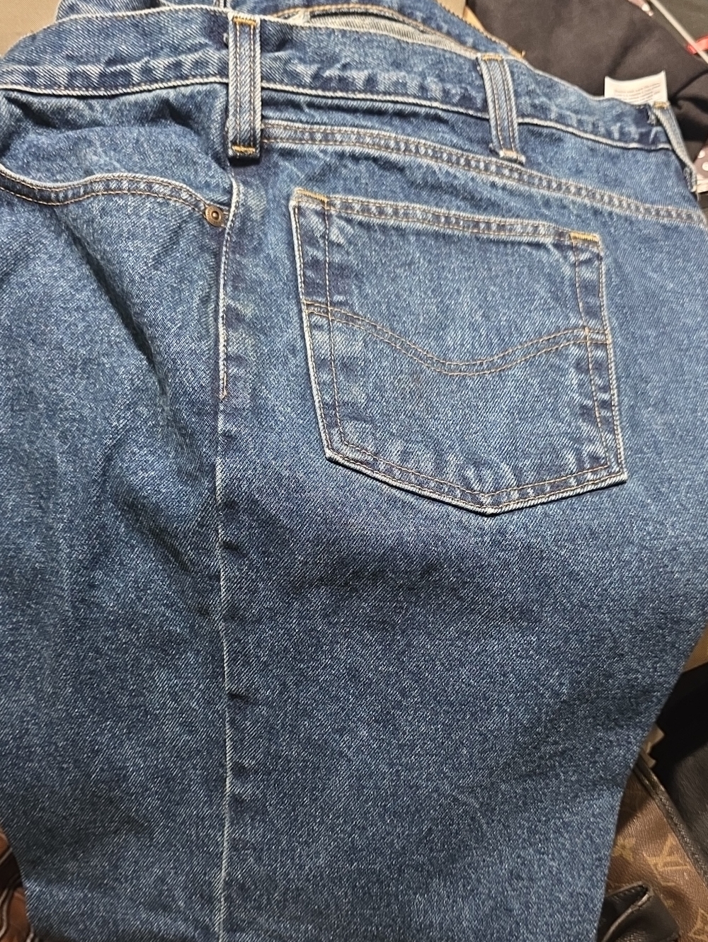 Carhartt Men's Relaxed Fit Blue Denim Jeans 42x30
